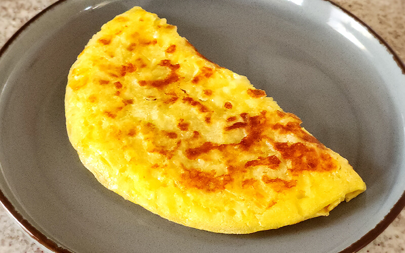 pão de queijo de frigideira