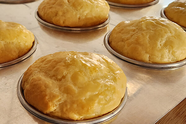 muffins de queijo