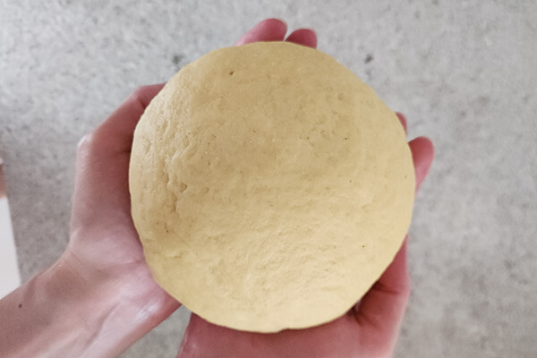 massa de pão de milho