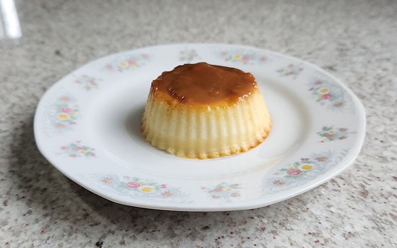 mini pudim proteico